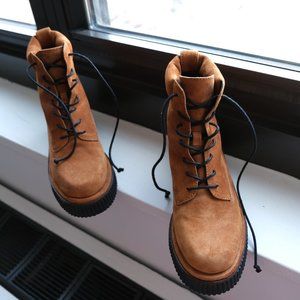 Rag & Bone Suede Sloane Boot - Brown